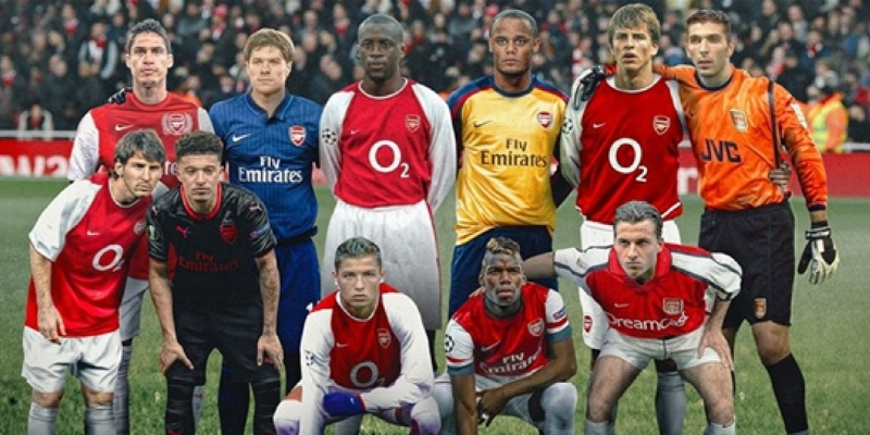 Thông tin về đội hình Arsenal 2004 mạnh nhất