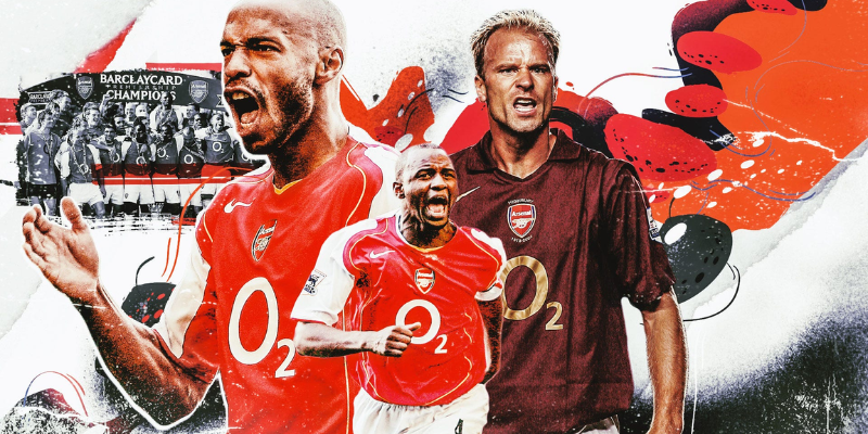 Hậu vệ Sol Campbell thuộc đội hình Arsenal 2004 mạnh