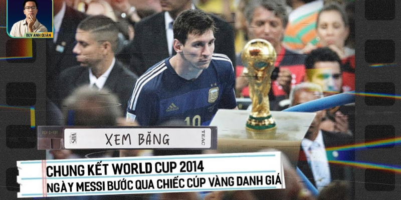 Nhiếp ảnh gia người Trung Quốc là người chụp được khoảnh khắc Messi nhìn cup