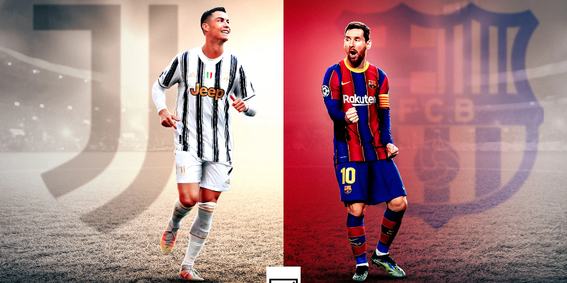 Công cuộc so sánh thành tích giữa Ronaldo vs Messi không hề đơn giản